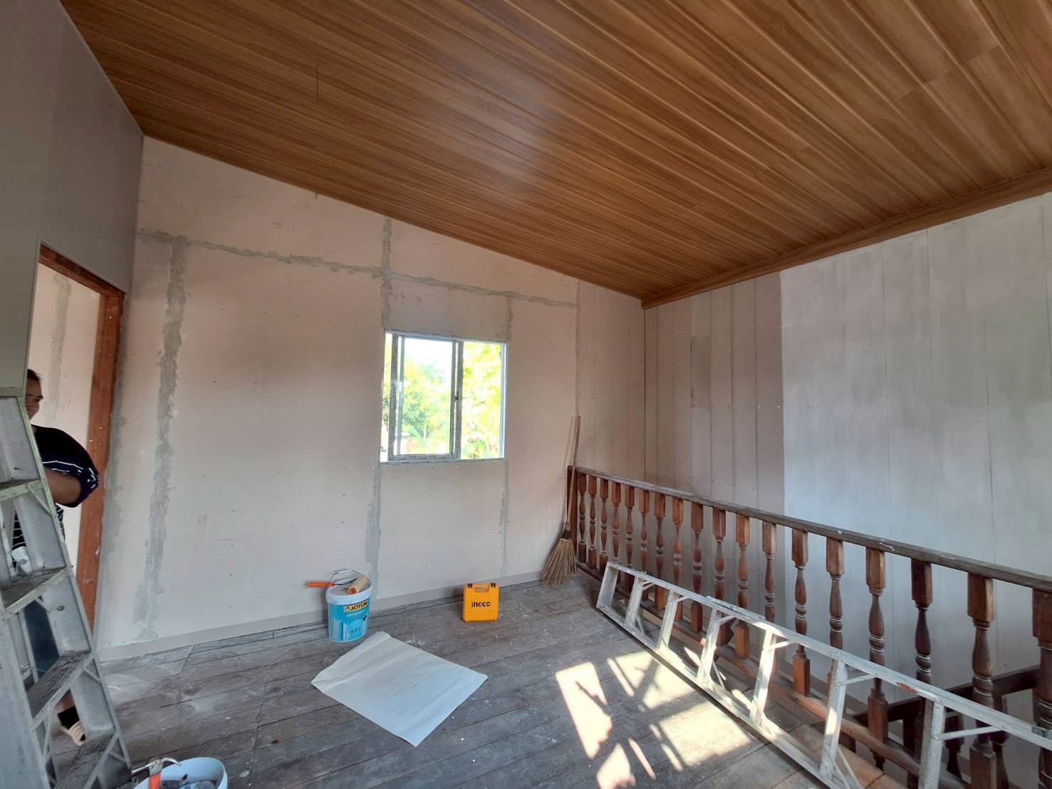 ติดตั้งผ้าม่านโรงพยาบาลโซนผู้ป่วยใน อาคาร A ภาพที่ 14