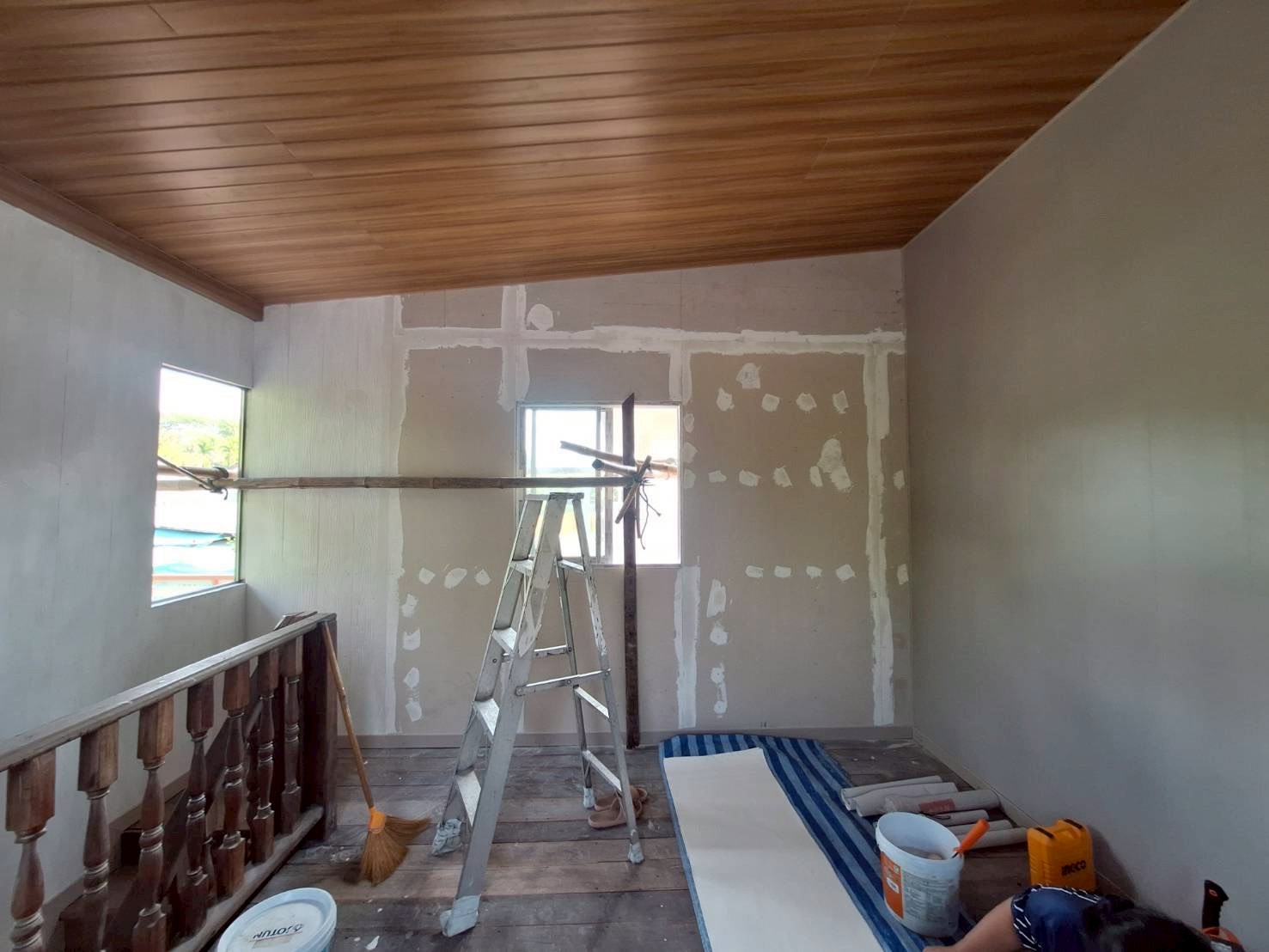 ติดตั้งผ้าม่านโรงพยาบาลโซนผู้ป่วยใน อาคาร A ภาพที่ 18