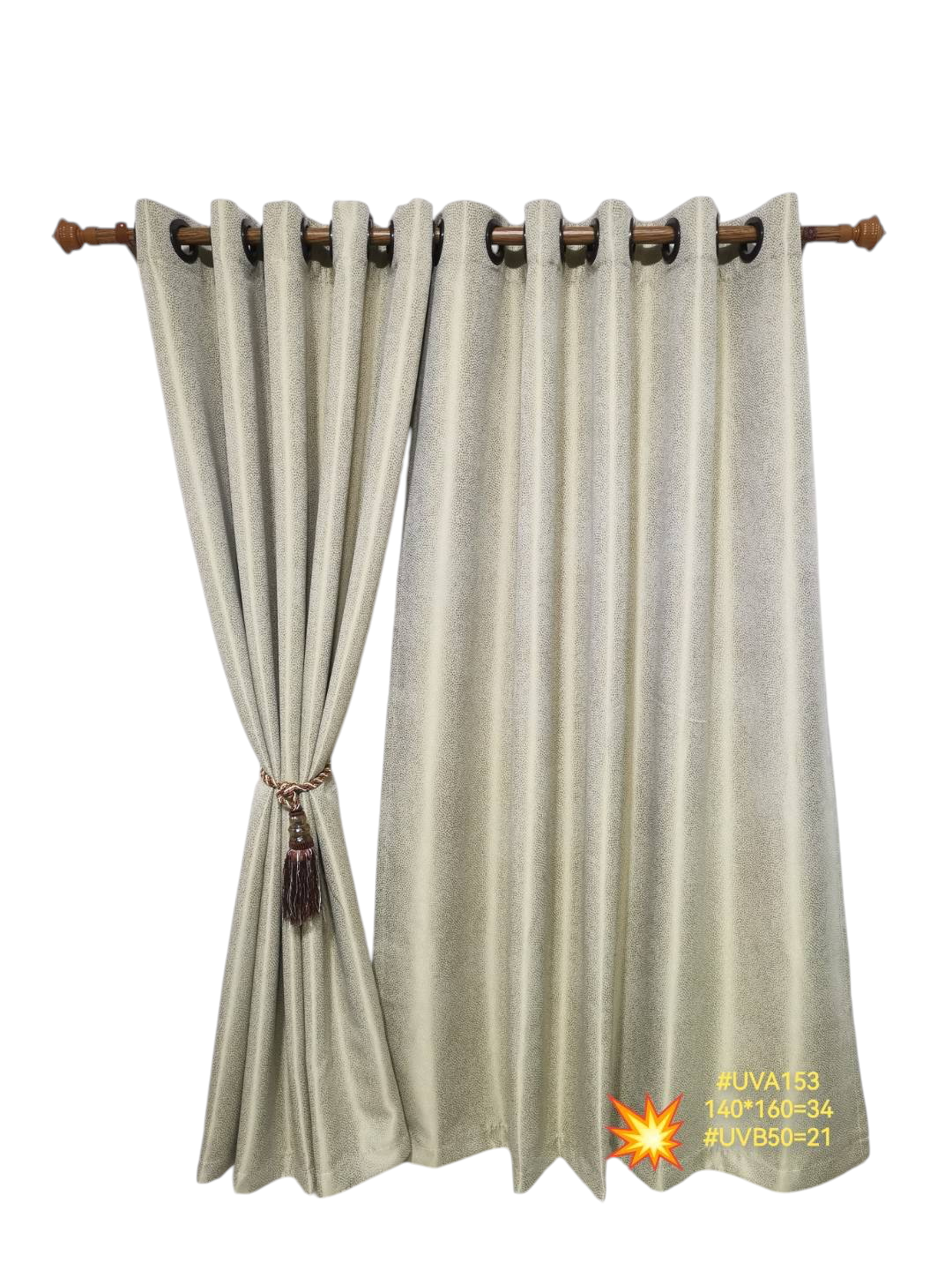 ผ้าม่านกันแสง มีลายในตัว 299 thumb 4